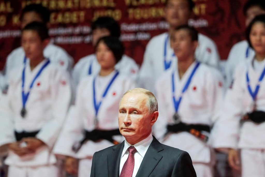 Władimir Putin pozbawiony tytułu judo po inwazji na Ukrainę