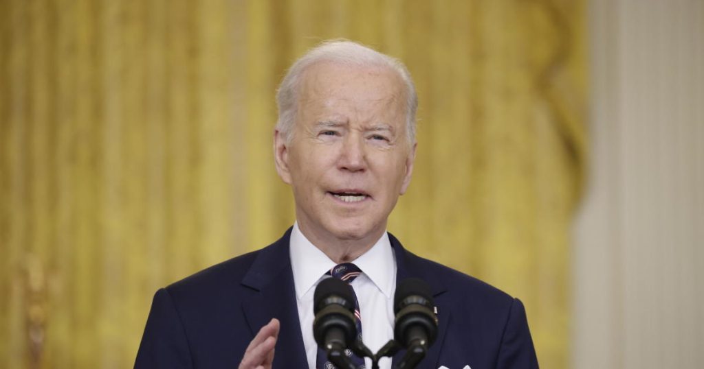 Biden odnosi się do „niesprowokowanego i nieuzasadnionego” ataku Rosji na Ukrainę