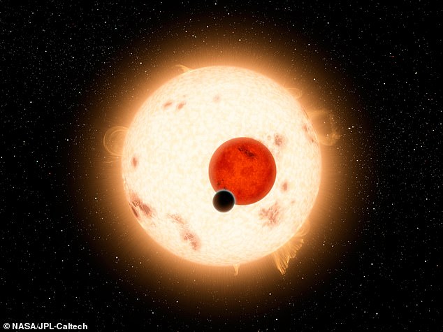 Artystyczna wizja egzoplanety Kepler-16b, najbardziej planety 