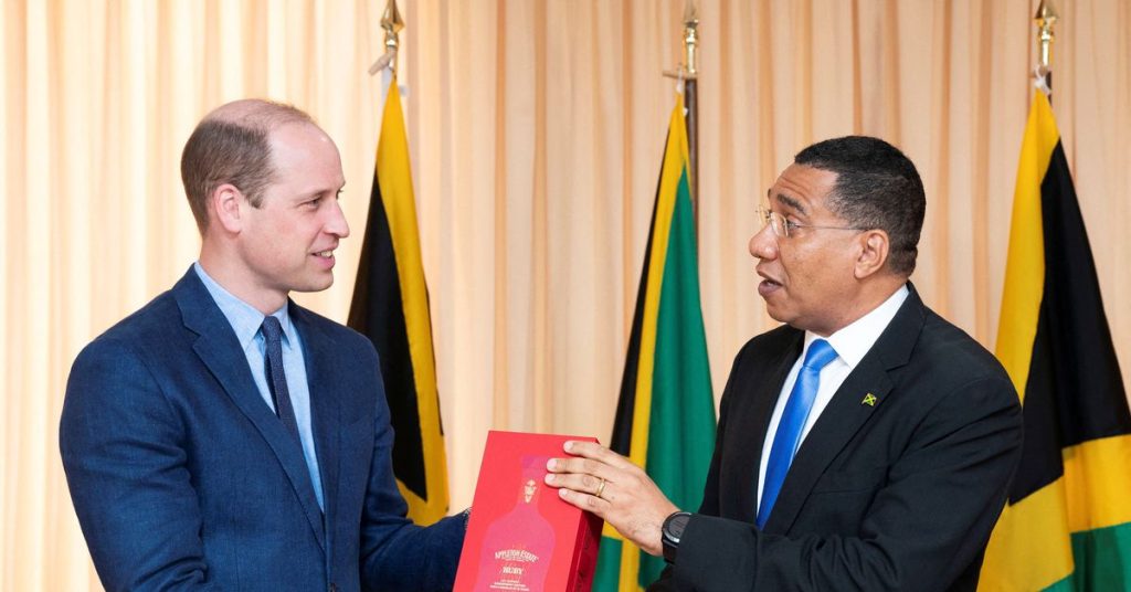 Premier Jamajki mówi, że brytyjska wyspa rodziny królewskiej chce niepodległości