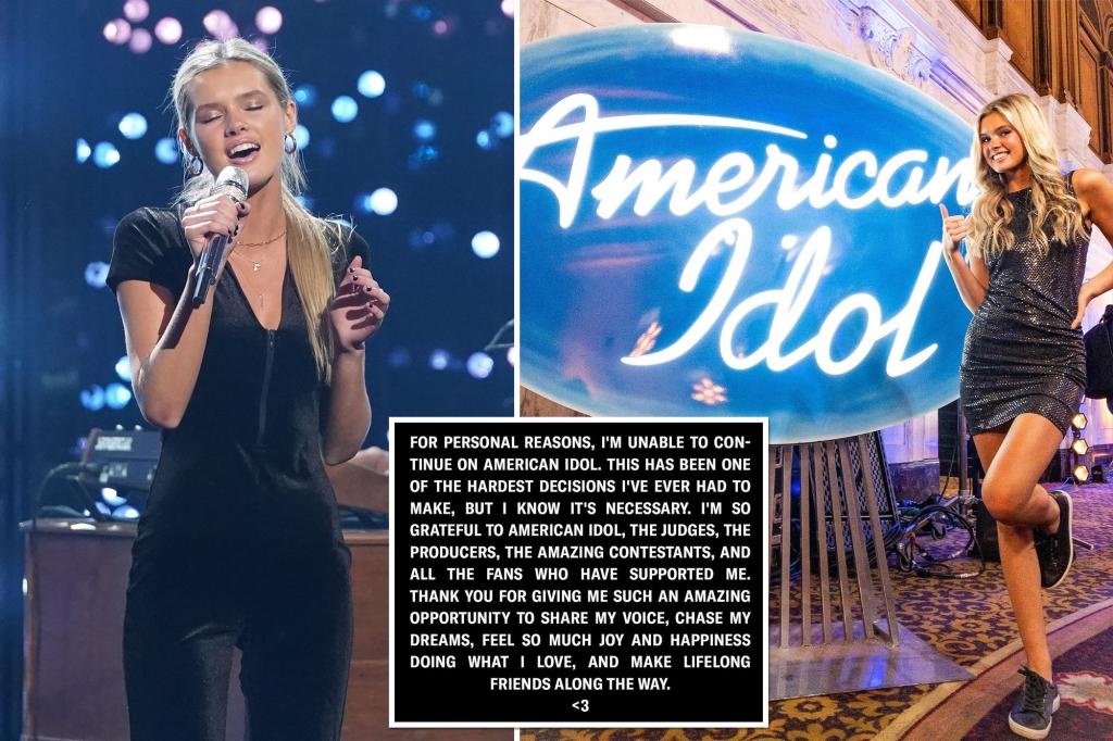Kennedy Anderson zrezygnował z programu American Idol z powodów osobistych