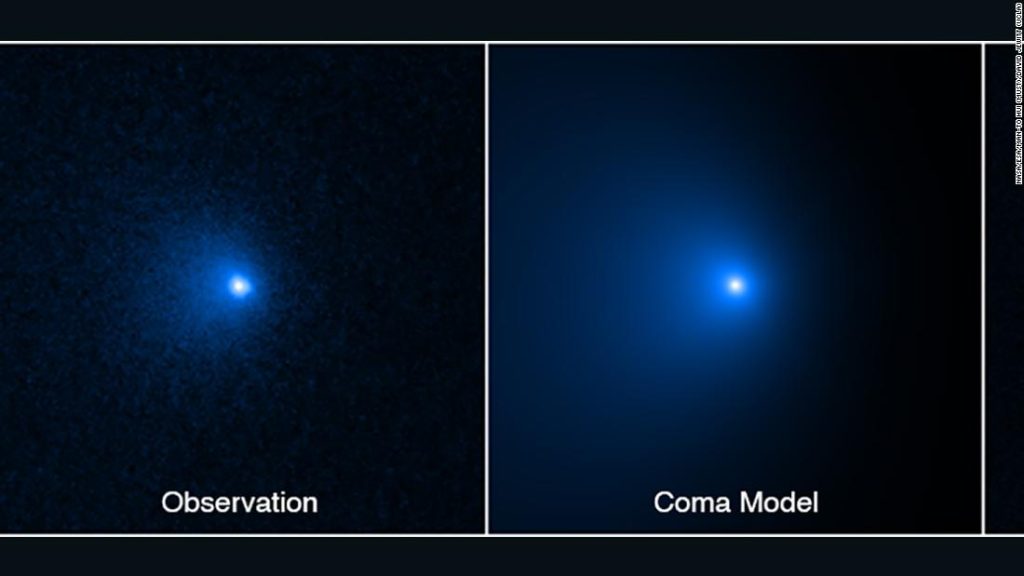 Hubble wykrywa potężną kometę, która będzie kołysać się na słońcu w 2031