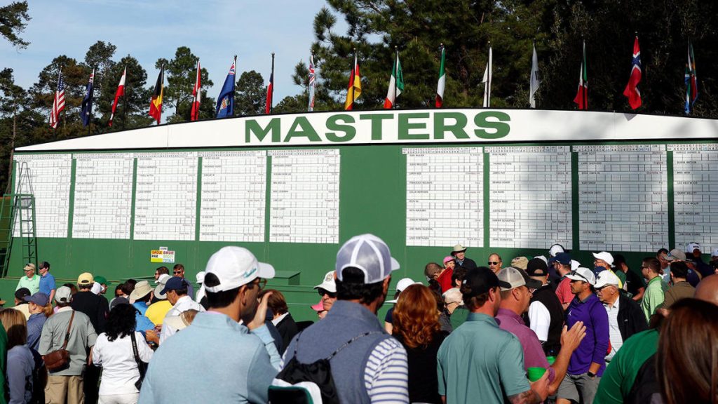 2022 Masters Leader: Relacja na żywo, wynik Tigera Woodsa, wyniki golfa dzisiaj w 1. rundzie w Augusta National