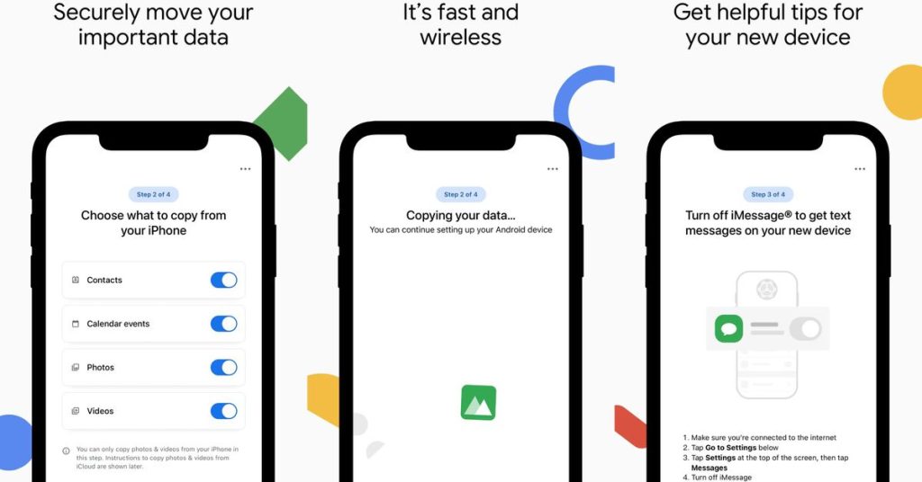 Aplikacja Google na iPhone'a do bezprzewodowego przełączania się na Androida będzie gotowa dla posiadaczy Pixela za kilka tygodni