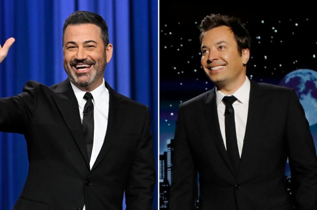 Jimmy Fallon i Jimmy Kimmel zamieniają się imprezami późno w nocy na Prima Aprilis