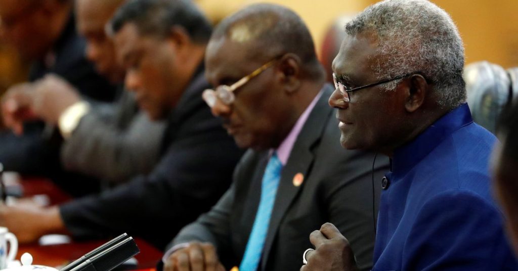 Premier Wysp Salomona mówi, że nie zaakceptuje militaryzacji Pacyfiku