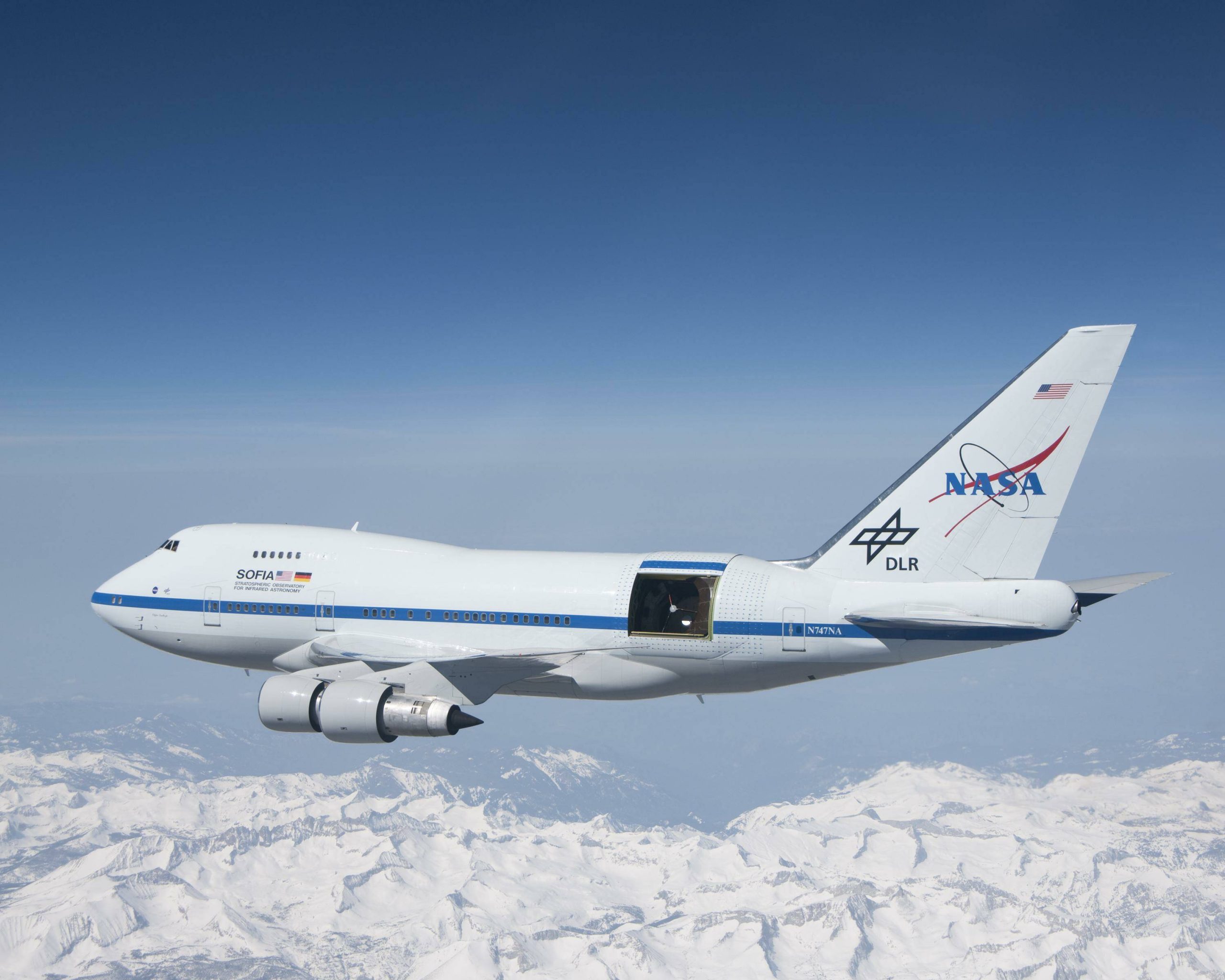 Sophia Boeing 747SP na zawsze oparta • Rekord
