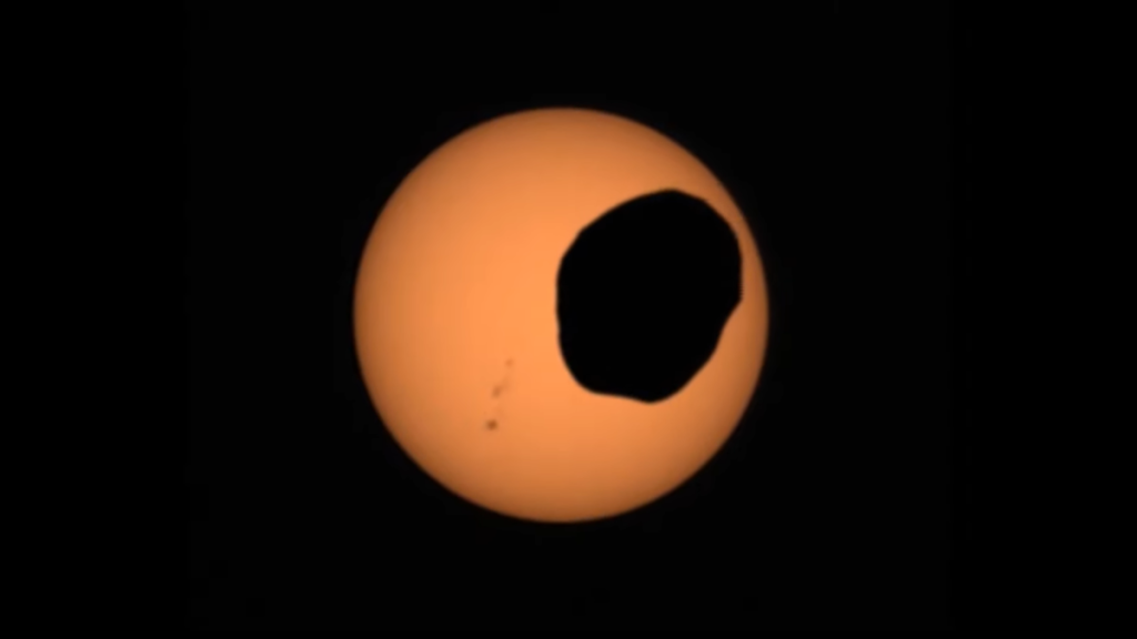 Wspaniale!  Łazik Perseverance nagrywa niesamowity film z zaćmienia Słońca na Marsie