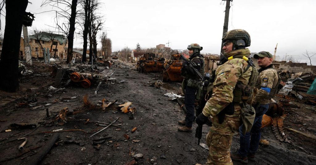Wycofanie się Rosji powoduje śmierć cywilów w miasteczku pod Kijowem