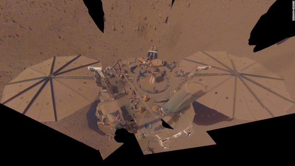 Mars Lander Insight z NASA zrobił właśnie ostatnie selfie