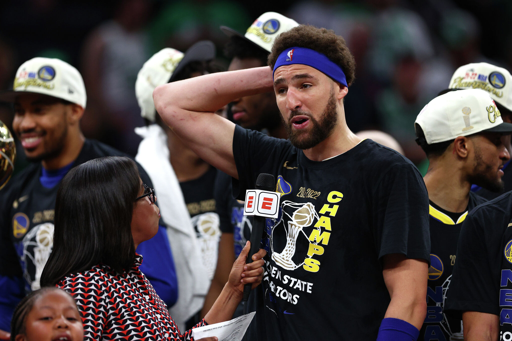 Klay Thompson z Warriors nazywa gracza Grizzlies „pieprzonym włóczęgą” po wygraniu finałów NBA