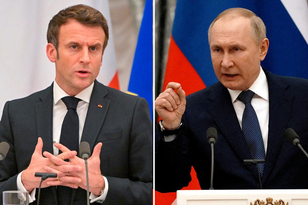 Wyciek połączenia ujawnia wymianę ognia między Putinem a Macronem