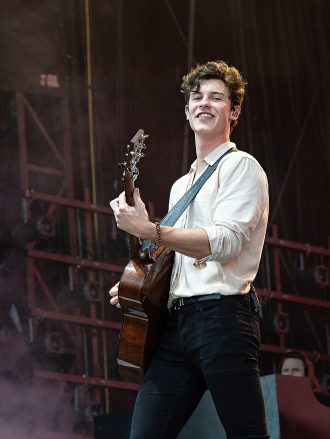 Shawn Mendes prezentuje trzeciego dnia drugiego weekendu Austin City Limits Music Festival w Austin w Teksasie 2018 City Limits Music Festival - Weekend 2 - Dzień 3, Austin, USA - 14 października 2018