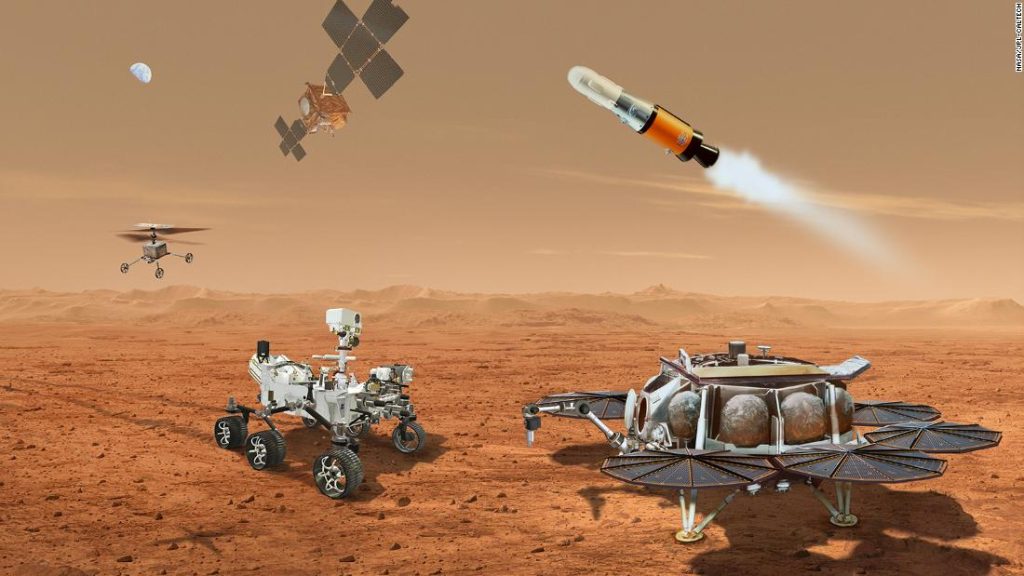 Pierwsze próbki Marsa wylądują na Ziemi w 2033 r