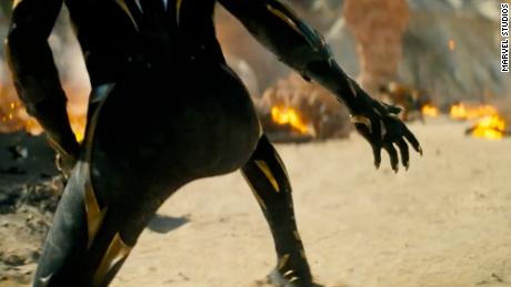 Marvel Studios ujawniło nowe spojrzenie na „Marvel Studios”.  Czarna Pantera: Wakanda Forever "  Na Comic-Conie w San Diego. 