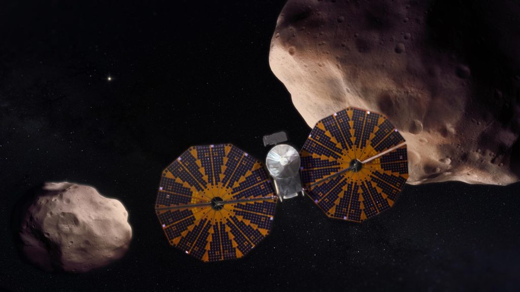 Lucy Trojan Asteroid Mission