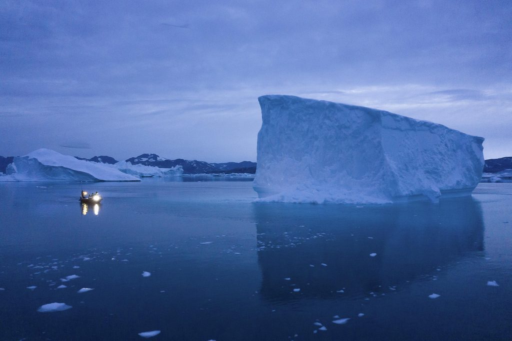 Grenlandzki lód zombie podniesie poziom mórz o 10 cali