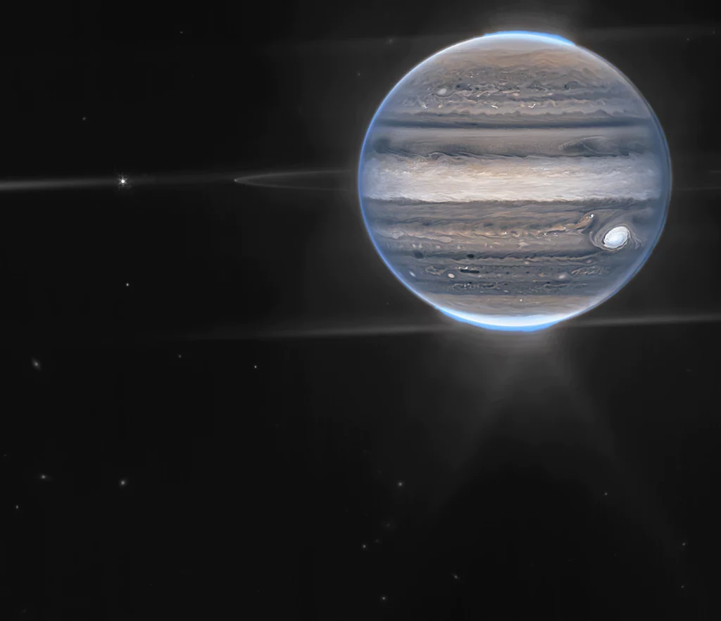 Oszałamiające zdjęcia Jowisza pokazane przez teleskop Jamesa Webba NASA