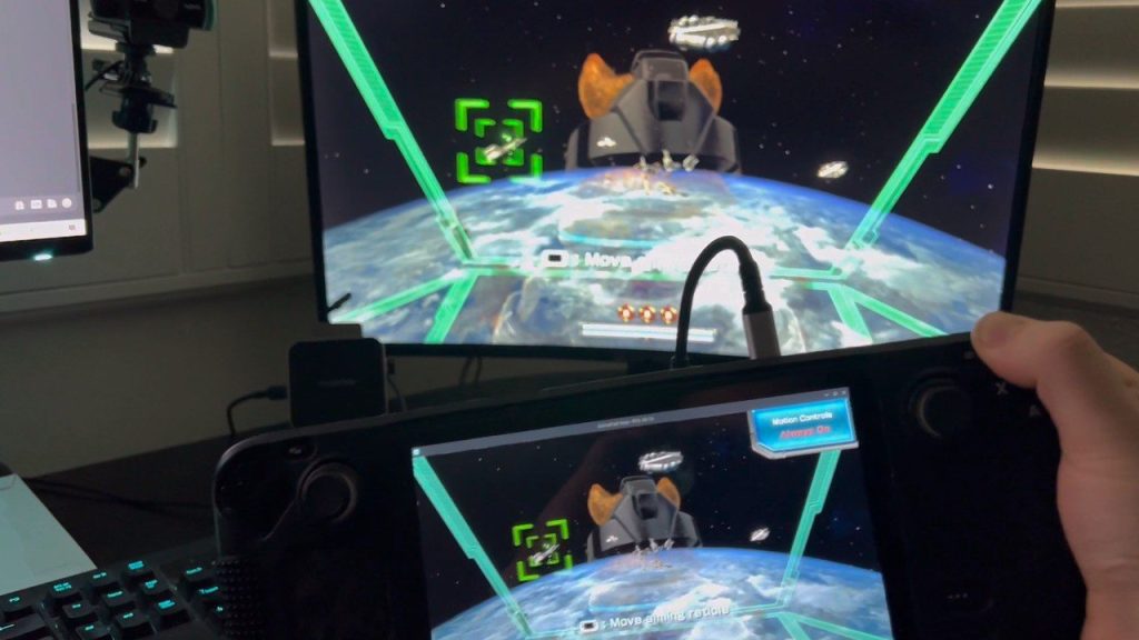Losowo: Symulacja Steam Surface Wii U firmy Valve obsługuje sterowanie rotacją