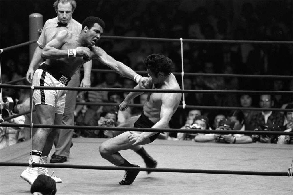 dubbingowany "bitwa stulecia" Antonio Inoki Muhammad Ali walczył w Japonii.