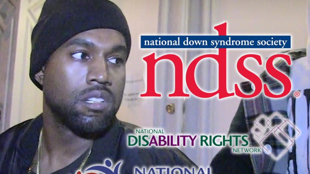 Kanye West został skazany za używanie syndromu R-Word By Down, organizacje zajmujące się niepełnosprawnością