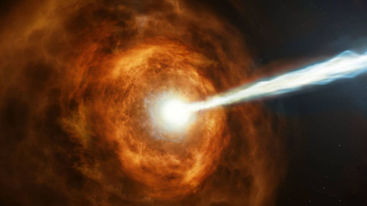 Najpotężniejszy rozbłysk gamma obserwowany przez astronomów
