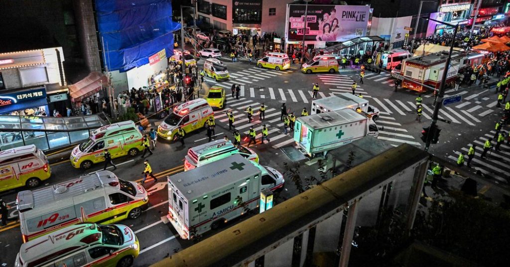 Wiadomość o pośpiechu tłumu w Korei Południowej: ponad 100 osób zginęło