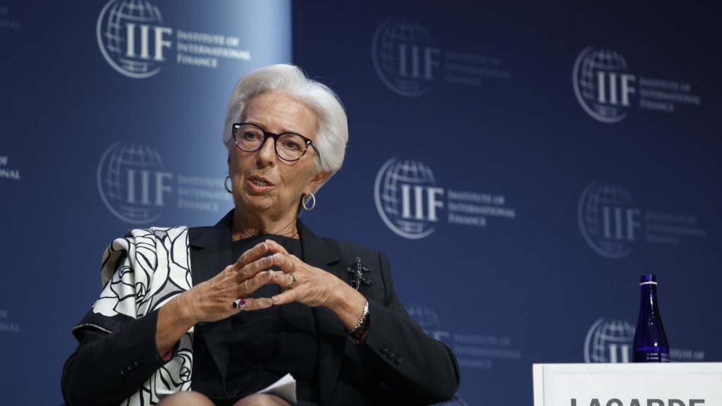 Lagarde mówi, że Europejski Bank Centralny może być zmuszony do ograniczenia wzrostu, aby kontrolować inflację