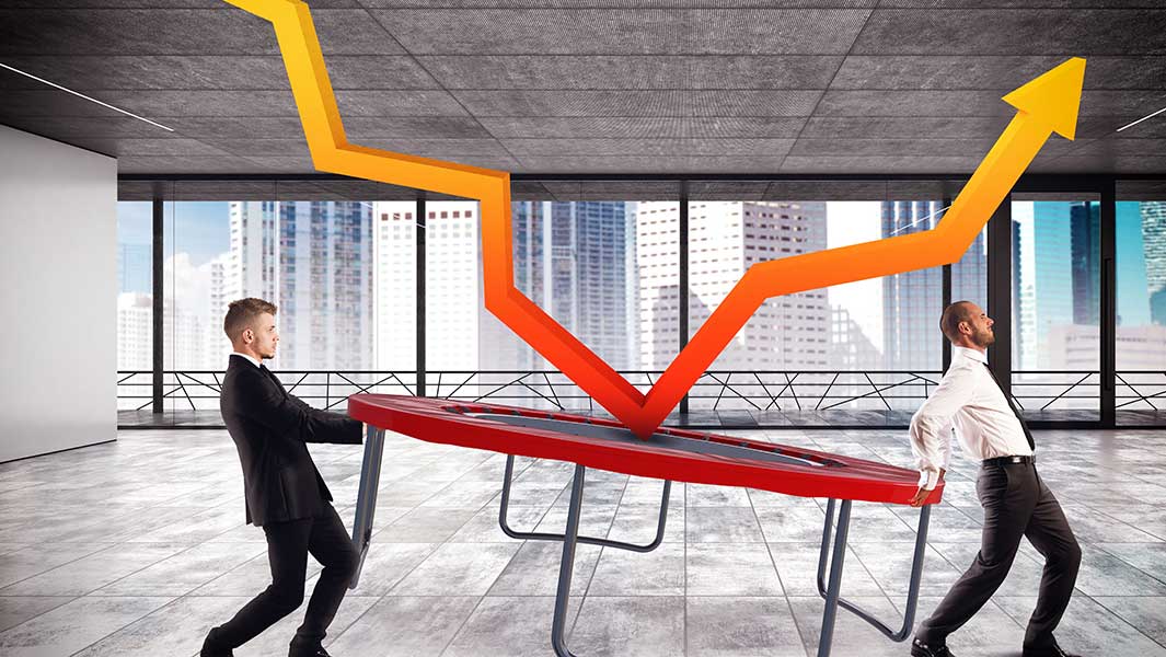 Kontrakty terminowe Dow Jones: odbicie rynku od kluczowych poziomów;  Czterech zwycięzców zysku
