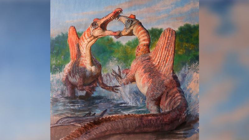 Przerażający Spinozaur nie był przecież prehistoryczną morską plagą