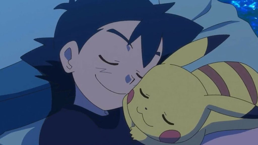 Ash Ketchum VA dzieli się wiadomością przed wyjściem postaci z anime Pokémon
